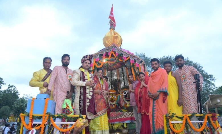Jagannath Bahuda Yatra Festival: Lord Jagannath's Bahuda Yatra concluded with devotional fervor in Balkonagar...Karma dance captivated the mind