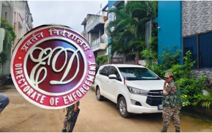 CGMSC Scam: ED team reached Bilaspur...! Raid at KK Patanwar's house... Interrogation lasted for 10 hours