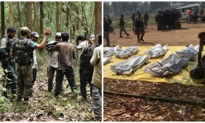 Naxalites Killed: Big Breaking...Security forces got big success in Narayanpur encounter...! 6 Naxalites killed