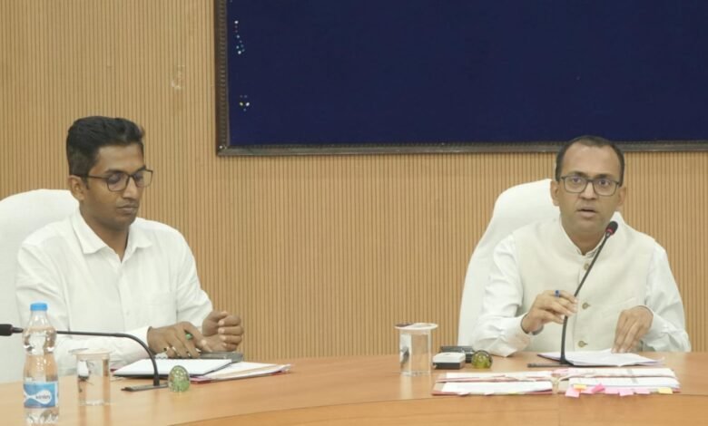 Collector Meeting: Construction agencies should complete the tenders for works received from DMF on time: Collector Ajit Vasant