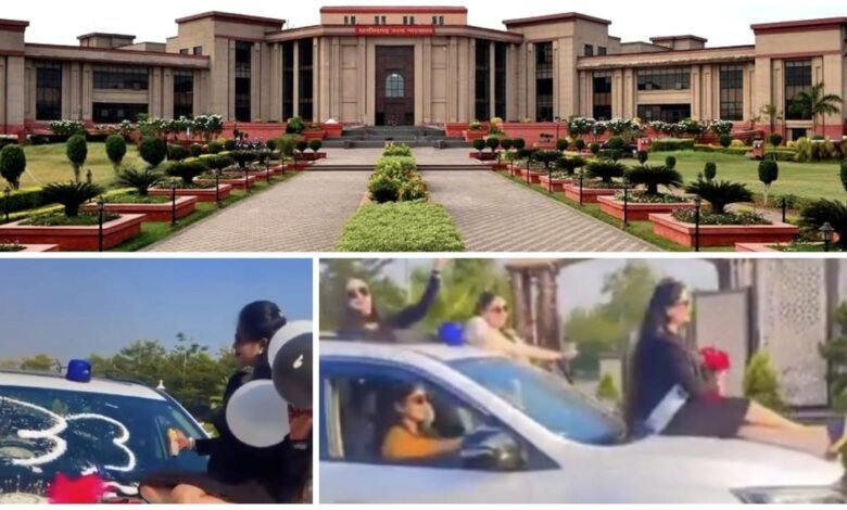 Birthday Celebration: High Court strict on DSP's wife's birthday stunt...! Answer sought from Chief Secretary... Watch VIDEO here