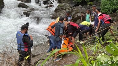 Rain Havoc in Korba: Rain havoc in Raigarh...! Flood like situation in Korba... Railway employee missing... Car driver narrowly escapes