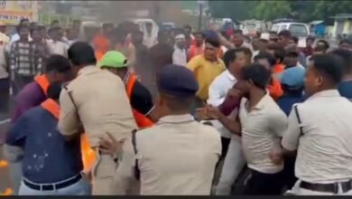 Korba News: Fierce protest against SECL Kusmunda...! Villagers mobilized to demand compensation