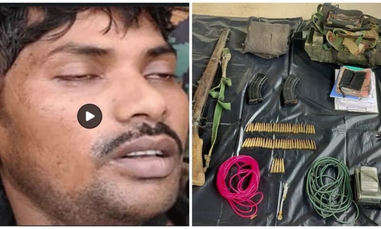 Big Success for Forces: Maoist Sodhi Kanna, carrying a bounty of Rs 8 lakh, killed in encounter... Big success for security forces