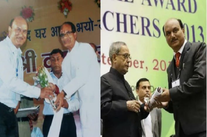 POCSO Act Case: Very shameful…! A teacher honoured by the President and CM is accused of sexually harassing girl students… ‘Bad touch’ on the pretext of ‘check temperature’… Teacher Ashish Pandey suspended