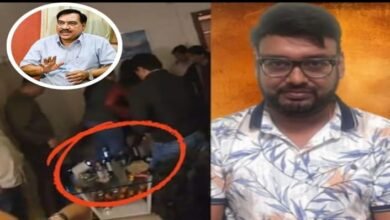 Rave Party Controversy: Arrest of Eknath Khadse's son-in-law in rave party causes political storm... Pranjal Khewalkar in police custody till July 29