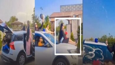 DSP Wife Birthday Celebration: DSP's wife fined for doing birthday stunt in government vehicle...! High Court took it seriously... next hearing in August