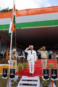 SECL celebrated 79th Independence Day with great enthusiasm