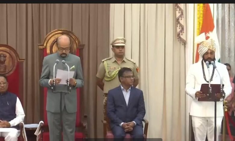 CM Sai Cabinet Expansion: Vishnudev Sai cabinet expanded in Chhattisgarh…three new ministers took oath…division of departments today