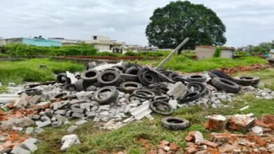 Big Land Scam: Land scam in Korba...! Plots sold by claiming them to be government land... Corporation demolished 19 illegal constructions