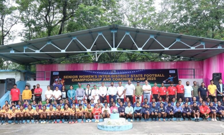 Football Championship: A grand women's football match will be held at NTPC Korba...! The final match between DFA Bastar and DFA Durg will be held on August 13