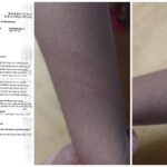 Mother Teresa School: Act of the principal of Mother Teresa School of Durg... Brutally beating a nursery student for saying 'Radhe-Radhe'... then pasted tape on his mouth...