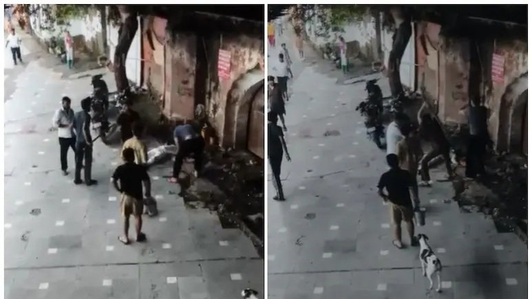 Kalkaji Temple: Sevadaar beaten to death as chunni (vessel) was not found with prasad in the temple...! Watch the video here