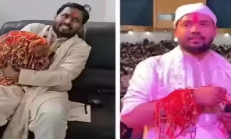 Viral Video: 15,000 Rakhis and 156 dishes...! How 'Khan Sir' turned Rakshabandhan into a big celebration... Watch the video here
