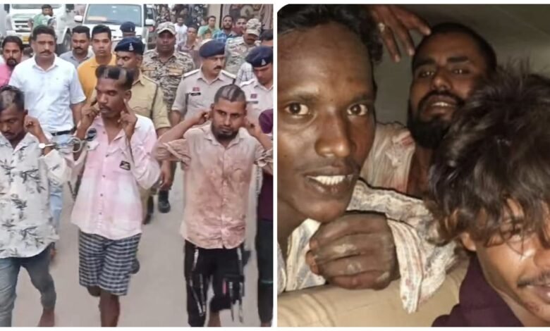 Triple Murder Update: After 3 murders, he took a selfie with victory sign in blood-soaked clothes...Police gave a strict message...Paramoured the city with half of his head shaved...Watch VIDEO here