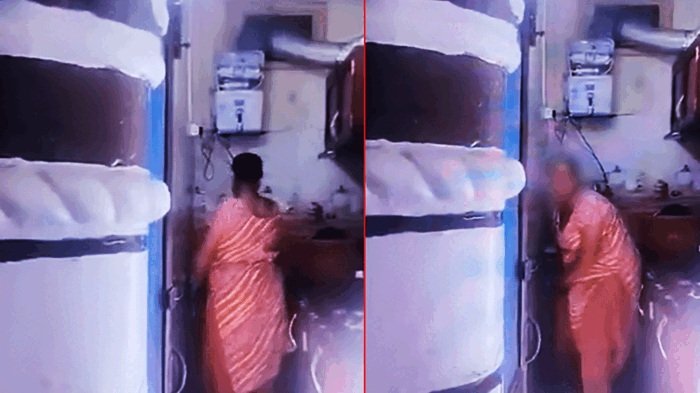 Maid ki Kartut: The maid used to urinate in a glass every day and sprinkle it on the utensils... watch the video here