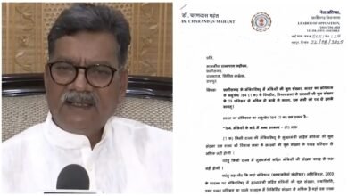 Letter to the Governor: Breaking News...! Leader of Opposition Charan Das Mahant wrote a letter to the Governor...demanding the removal of a minister
