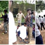 Peon ki Kartut: The peon was drinking alcohol with outsiders in the school premises... When the students objected, he started beating them... Watch the video here
