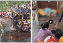 Tragic Road Accident: Ganga bathing journey becomes last journey… Auto and truck collide head-on… 8 dead