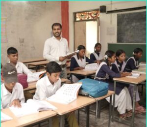 Rationalization Campaign: Remote Langi High School got a gift after many years...! Now education has got a new flight