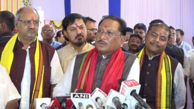 Nava Raipur: Foundation stone laid for the new headquarters building of Chhattisgarh State Power Companies...! Chief Minister Vishnudev Sai laid the foundation stone