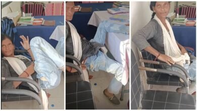 Education shamed! A drunk female headmaster... said "thank you" and fell asleep... watch the video here.