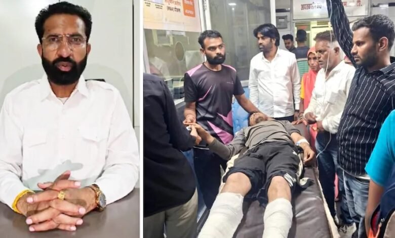 The height of cruelty! When a BJP MLA was reminded of a promise, his legs were broken! The miscreants brutally beat him with iron rods.