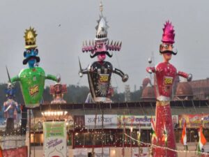 Raipur WRS Ground: This year, WRS Dussehra will be celebrated as "Shri Ram Vijayadashami"! Instead of burning Ravana, the celebration will be about Ram's victory in Ayodhya... Listen to MLA Purandar Mishra's statement.