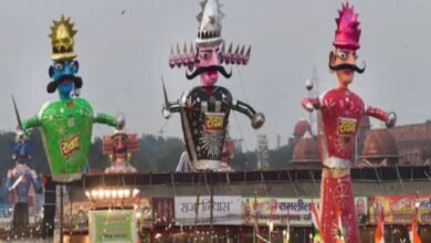 Raipur WRS Ground: This year, WRS Dussehra will be celebrated as "Shri Ram Vijayadashami"! Instead of burning Ravana, the celebration will be about Ram's victory in Ayodhya... Listen to MLA Purandar Mishra's statement.