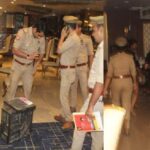 Raid in Night Party: Late night raid on farm house in Telibandha...! Foreign liquor and hookah pot seized in drunken party...Ravindra Singh Chawla arrested