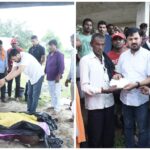 Godavari Plant: Tulsi Bhatt, who died in the Godavari Plant accident, was cremated... MLA Anuj Sharma presented a cheque of ₹46 lakh to the victim's family.
