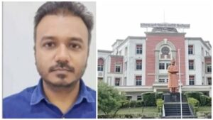 CSVTU: Sad news from Bhilai...! Deputy-registrar went into the pond to pluck flowers...could not come out as he got stuck in the roots of lotus and swamp...painful death