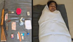 Female Naxalites killed: Encounter in Sukma! Female Naxalite carrying a reward of Rs 5 lakh killed... Huge quantity of explosives recovered.