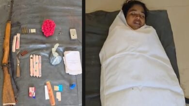 Female Naxalites killed: Encounter in Sukma! Female Naxalite carrying a reward of Rs 5 lakh killed... Huge quantity of explosives recovered.