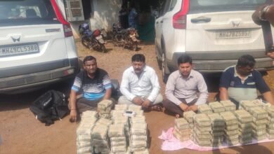 Police Action: Durg Police seized a huge cache of currency notes... Rs 6.6 crore cash recovered... 4 arrested... see here