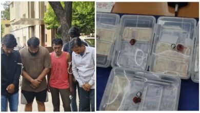 Fake Notes: There was a plan to print more than 4 lakh fake notes and circulate them in the market...Police foiled the attempt...5 arrested...Watch the video here