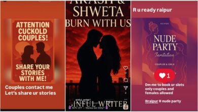 Instagram Post: Sensation spread due to organizing NUDE PARTY in Raipur...! 18+ couples invited... Police also shocked to see the poster... Investigation started... See here