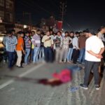 Road Accident: Road accident in Purani Basti…! High speed car hits… young man dies on the spot