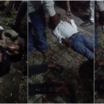 Speed ​​Car: A speeding Thar car ran over several people while swerving...2 dead, many injured...watch the video here