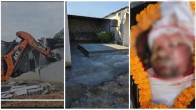 Mukesh Murder Case: Big action in journalist Mukesh Chandrakar murder case...! Bulldozer runs on accused's enclosure... watch VIDEO here