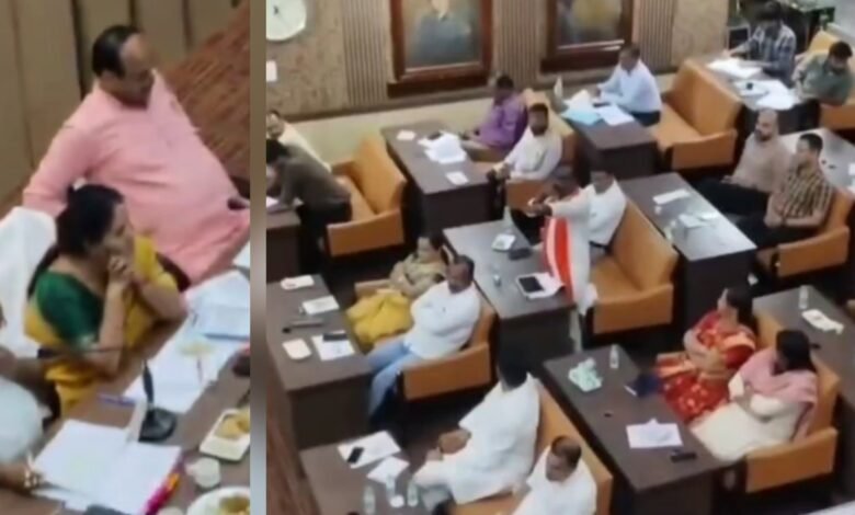 Raipur Nagar Nigam: The atmosphere heated up in the Municipal Corporation meeting...! BJP councilor Khagpati Soni presented a proposal to resign