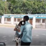 DAV School: This school of Surguja shook humanity…! Made a class-2 student do 100 sit-ups…leg muscles cracked