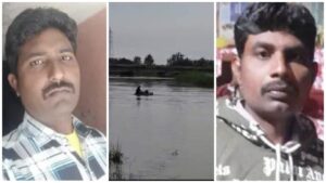 Drown it Brother: A very sad news from Jaspur area...! Two brothers drowned in the Ganges river during Ganesh immersion...Video
