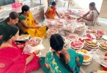 CG Bihaan Market: The Bihaan Market is paying off the hard work of self-help groups, with various stalls selling various products, including earthen lamps.