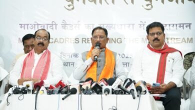 CM Vishnu: Historic day towards Naxal eradication in Bastar, welcome those who gave up guns and embraced the Constitution