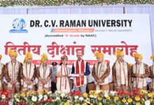 CV Raman University: Success comes from dedication, discipline and time management - Governor Ramen Deka, 195 students were awarded PhDs and 189 students were awarded gold medals.