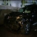 High-Speed ​​Defender Car: Horrific road accident in Bemetara...! Three killed in collision with Defender car...People protest