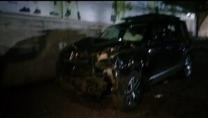 High-Speed ​​Defender Car: Horrific road accident in Bemetara...! Three killed in collision with Defender car...People protest