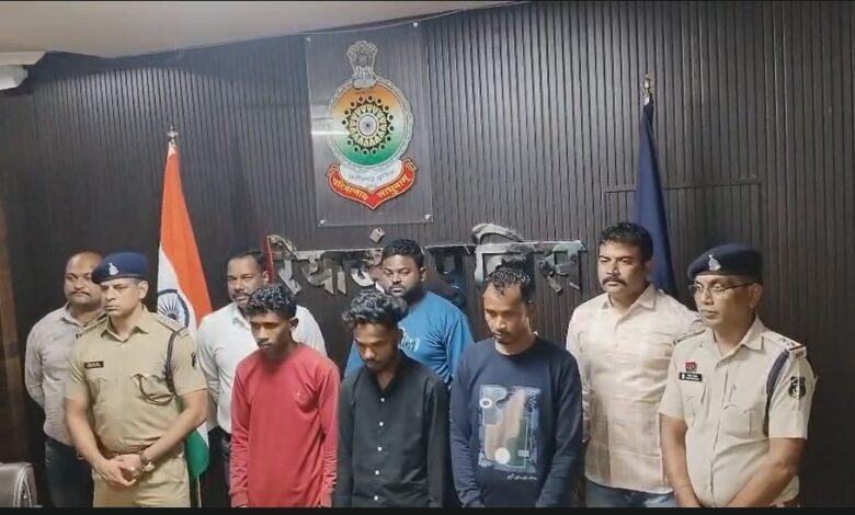Doctor Chor Gang: 27 lakh theft uncovered! Gariaband police arrest doctor thief gang... 6 members arrested... watch the video here