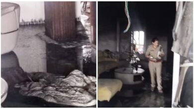Death by Suffocation: A house caught fire from an eternal lamp...! Congress leader Pravesh Agarwal dies a painful death... watch the video here